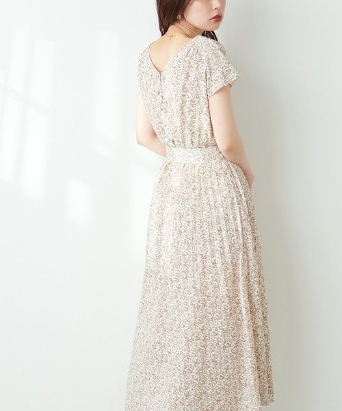 カシュクール2WAYプリーツワンピース