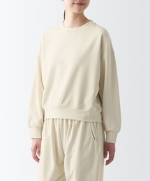 〔MUJI WALKER〕UVカット乾きやすいスウェットシャツ