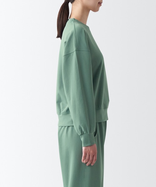 無印良品（ムジルシリョウヒン）の「〔MUJI WALKER〕ＵＶカット乾きやすいスウェットシャツ（スウェット・レディース・ライトグリーン/ライトイエロー/ダークグレー/アイボリー・L/XXL/M/XL/S/XS）」の18枚目の写真