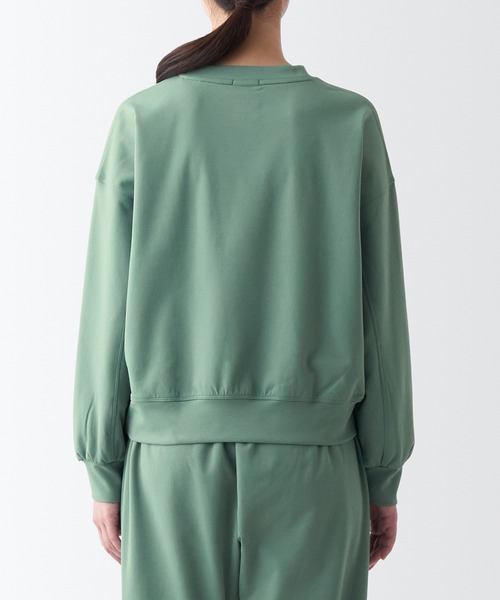 無印良品（ムジルシリョウヒン）の「〔MUJI WALKER〕ＵＶカット乾きやすいスウェットシャツ（スウェット・レディース・ライトグリーン/ライトイエロー/ダークグレー/アイボリー・L/XXL/M/XL/S/XS）」の19枚目の写真