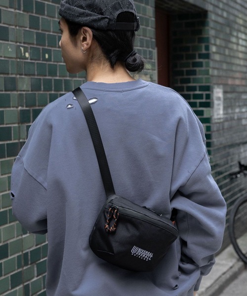 UNIVERSAL OVERALL（ユニバーサルオーバーオール）の「【UNIVERSAL OVERALL(ユニバーサル オーバーオール)】別注ミニショルダーバッグ（ショルダーバッグ・メンズ・ブラック/ベージュ/チャコール・FREE）」の21枚目の写真