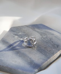 【金属アレルギー対応】ビッグクロスリング/サージカルステンレス