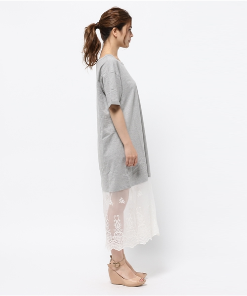 Kastane（カスタネ）の「【Kastane】ドッキングワンピース（ワンピース・レディース・アイボリー/グレー/カーキ・FREE）」の7枚目の写真