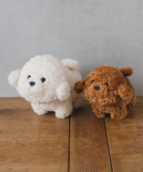 BIRTHDAY BAR（バースデイバー）の「monmon ぷりぷりぬいぐるみ ビションフリーゼ（フィギュア・レディース・アイボリー・フリー）」の3枚目の写真