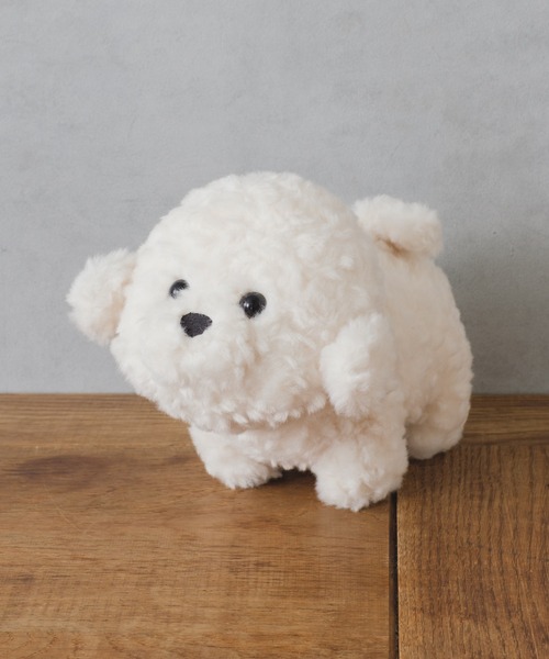 BIRTHDAY BAR（バースデイバー）の「monmon ぷりぷりぬいぐるみ ビションフリーゼ（フィギュア・レディース・アイボリー・フリー）」の6枚目の写真