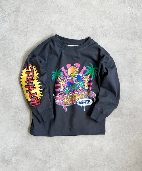MARKEY'S（マーキーズ）の「【HOT WHEELS SKATE(TM)】 スケートプリントロンT（80～150cm）（Tシャツ/カットソー・キッズ・ブラック/オフホワイト/チャコール・80/90/95/100/110/120/130/140/150）」の13枚目の写真