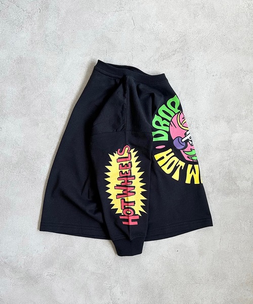 MARKEY'S（マーキーズ）の「【HOT WHEELS SKATE(TM)】 スケートプリントロンT（80～150cm）（Tシャツ/カットソー・キッズ・ブラック/オフホワイト/チャコール・80/90/95/100/110/120/130/140/150）」の18枚目の写真