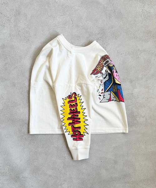 MARKEY'S（マーキーズ）の「【HOT WHEELS SKATE(TM)】 スケートプリントロンT（80～150cm）（Tシャツ/カットソー・キッズ・ブラック/オフホワイト/チャコール・80/90/95/100/110/120/130/140/150）」の20枚目の写真