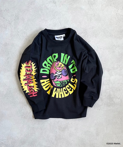 MARKEY'S（マーキーズ）の「【HOT WHEELS SKATE(TM)】 スケートプリントロンT（80～150cm）（Tシャツ/カットソー・キッズ・ブラック/オフホワイト/チャコール・80/90/95/100/110/120/130/140/150）」の11枚目の写真