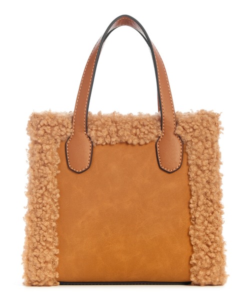 Guess(ゲス)の「SILVANA 2 Compartmnt Mini Tote トートバッグ レディース(トートバッグ・レディース・ブラウン・ONE SIZE)」の2枚目の写真