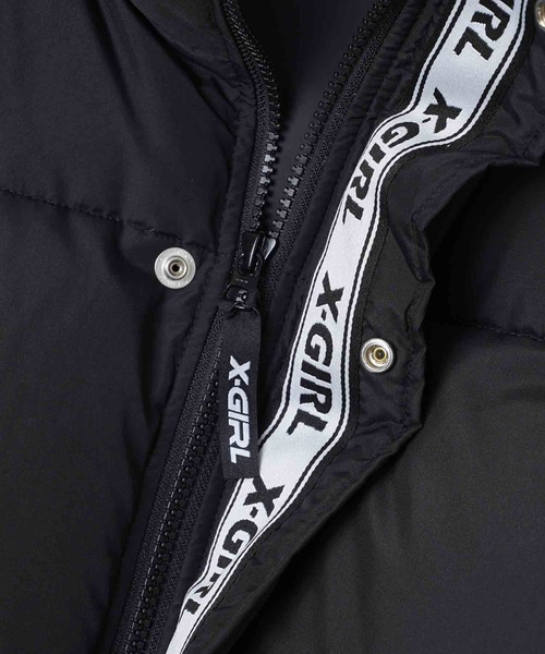 X-girl（エックスガール）の「DOWN JACKET（ダウンジャケット/コート・レディース・ブルー/ブラック・S/M）」の6枚目の写真
