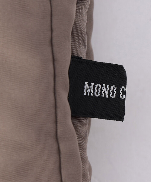 MONO COMME CA(モノコムサ)の「中綿キルトストール(ストール/ショール・レディース・ブラック/モカ・FREE)」の4枚目の写真