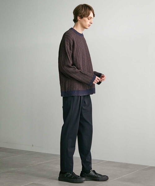 ユナイテッドトウキョウ　オーバーサイズ　ツイード UNITED TOKYO（ユナイテッドトウキョウ）の「ツイードニットリラックス
