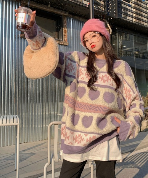 JKC　ソフトハードニットプルオーバー&マフラー JKC様専用 ソフトハードニットプルオーバー&マフラー