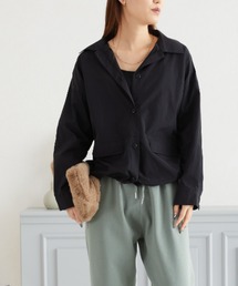 acro | ドローコードライトシャツブルゾン/AC3315(ブルゾン)