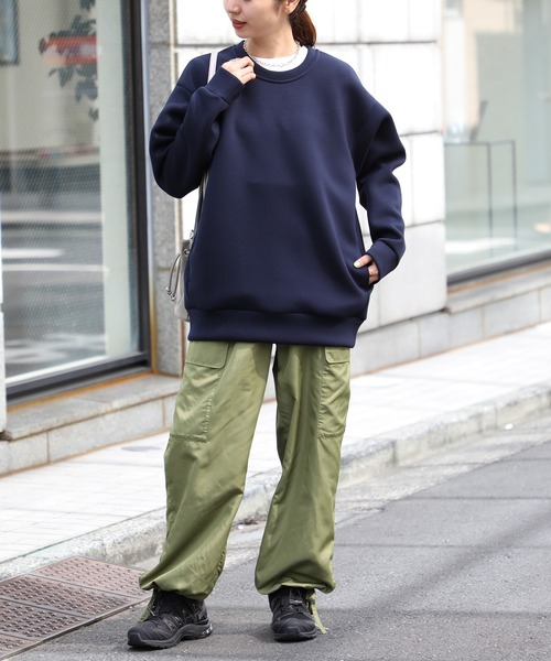 United Athle(ユナイテッドアスレ)の「【United Athle】9.4オンス T/R ダンボールニット クルーネック シャツ ※2213(スウェット・メンズ・ヘザーグレー/ブラック/ネイビー・L/M/S/XL)」の19枚目の写真