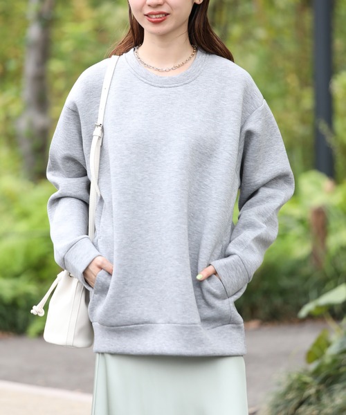 United Athle(ユナイテッドアスレ)の「【United Athle】9.4オンス T/R ダンボールニット クルーネック シャツ ※2213(スウェット・メンズ・ヘザーグレー/ブラック/ネイビー・L/M/S/XL)」の10枚目の写真