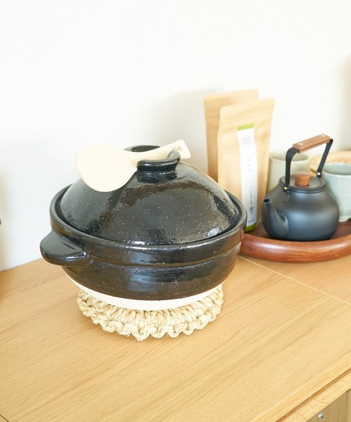 URBAN RESEARCH DOORS(アーバンリサーチドアーズ)の「『WEB限定』長谷園 かまどさん二合炊き(鍋/フライパン・レディース・ブラック・-)」の10枚目の写真