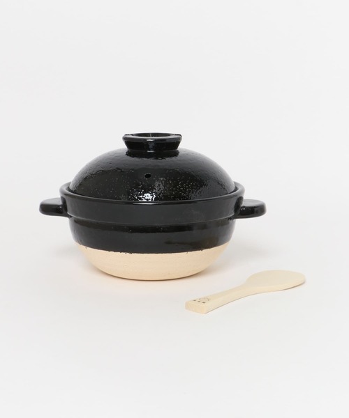 URBAN RESEARCH DOORS(アーバンリサーチドアーズ)の「『WEB限定』長谷園 かまどさん二合炊き(鍋/フライパン・レディース・ブラック・-)」の11枚目の写真
