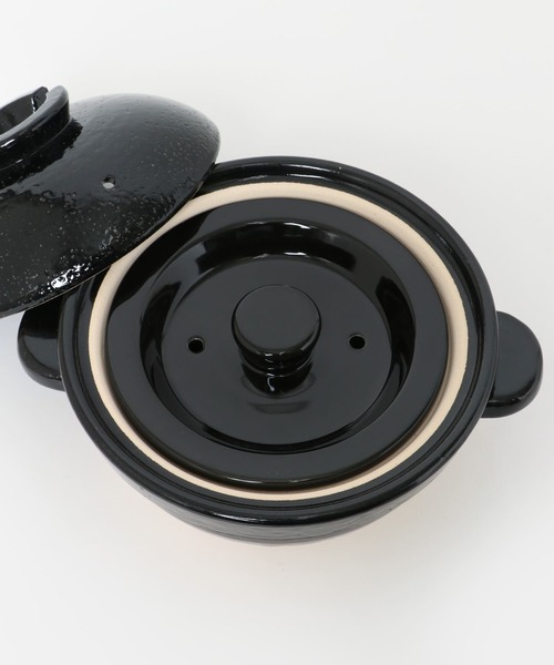 URBAN RESEARCH DOORS(アーバンリサーチドアーズ)の「『WEB限定』長谷園 かまどさん二合炊き(鍋/フライパン・レディース・ブラック・-)」の12枚目の写真