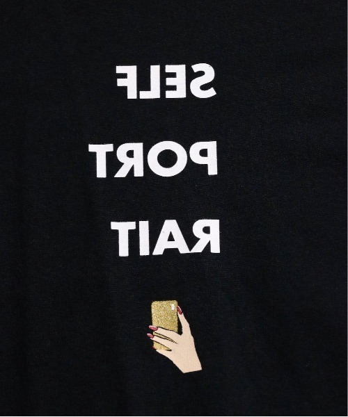 C.E.L.STORE（セルストア）の「ZATUON/ザツオン SELF PORTRAIT TEE（Tシャツ/カットソー・メンズ・ブラック/ホワイト・LARGE/MEDIUM/SMALL/X-LARGE）」の4枚目の写真