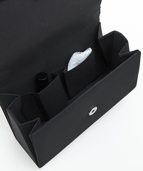 Callarus（カラルス）の「フォーマルバッグ３点セット（ハンドバッグ・レディース・ブラック・FREE）」の9枚目の写真