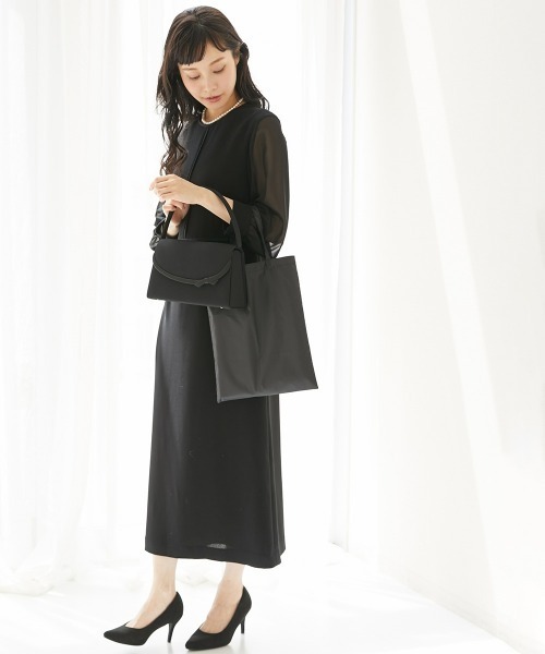 Callarus（カラルス）の「フォーマルバッグ３点セット（ハンドバッグ・レディース・ブラック・FREE）」の22枚目の写真