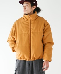 CRAFT STANDARD BOUTIQUE | フェイクレザー中綿スタンドブルゾン(ブルゾン)