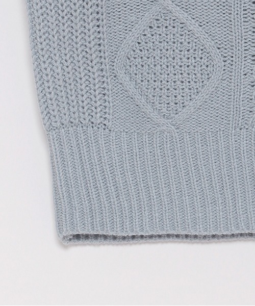 セール】ケーブルニットプルオーバー（ニット/セーター