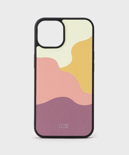 TAKEO KIKUCHI（タケオキクチ）の「◇【牛革】アートペイント iPhone15