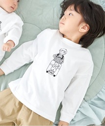 MAKE YOUR DAY（メイクユアデイ）の「おでかけファミリー長袖Tシャツ■80～140cm（Tシャツ/カットソー・キッズ）」