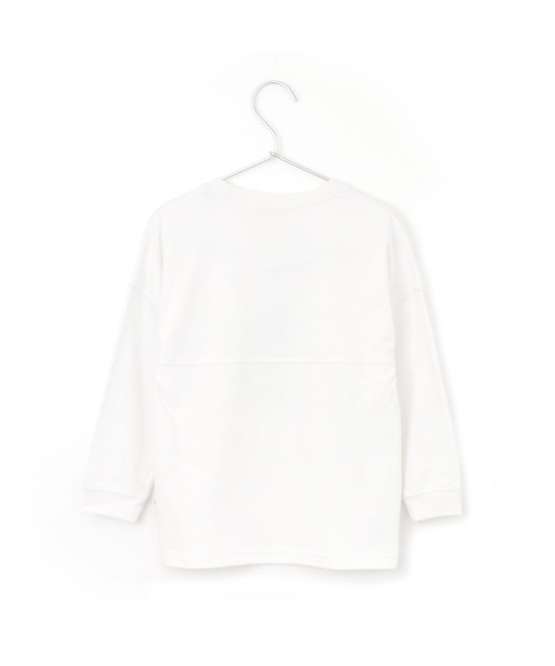 MAKE YOUR DAY（メイクユアデイ）の「おでかけファミリー長袖Tシャツ■80～140cm（Tシャツ/カットソー・キッズ・ベージュ/ブラック/オフホワイト・140/110/90/100/80/130/120）」の14枚目の写真