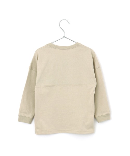 MAKE YOUR DAY（メイクユアデイ）の「おでかけファミリー長袖Tシャツ■80～140cm（Tシャツ/カットソー・キッズ・ベージュ/ブラック/オフホワイト・140/110/90/100/80/130/120）」の16枚目の写真