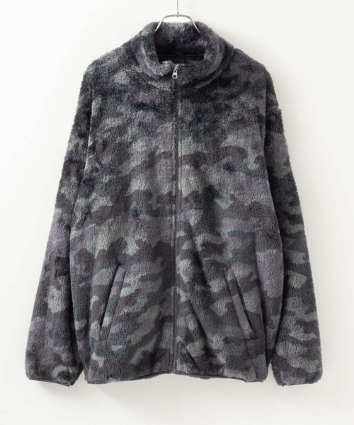 NAVY(ネイビー)の「NAVY 温℃ シャギーフリーススタンドジップブルゾン(ブルゾン・メンズ・ブラウン系1/ベージュ/グレー/カーキ系1/ネイビー/ネイビー系1/グレー系1/チャコールグレー・XL/M/L)」の12枚目の写真
