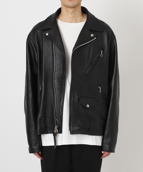 Schott × markaware for EDIFICE】別注 ONESTAR USA（ライダース