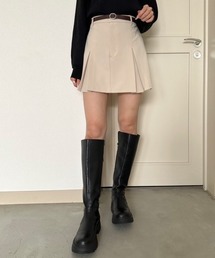 OLIVE des OLIVE | ボックスプリーツミニスカート　1041010030(スカート)