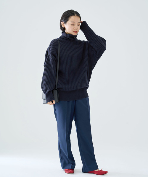 新品　タグ付❗️ IENA CODE ビッグプルオーバー IENA（イエナ）の「CODE ビッグプルオーバー（ニット/セーター