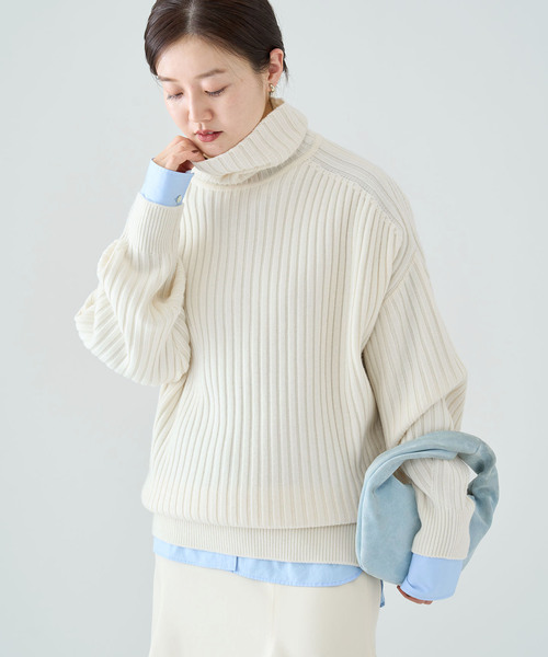 IENA（イエナ）の「CODE ビッグプルオーバー（ニット/セーター）」 - WEAR