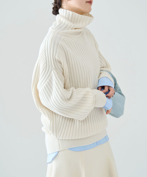 IENA（イエナ）の「CODE ビッグプルオーバー（ニット/セーター）」 - WEAR