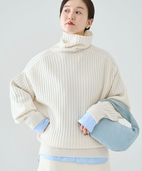 IENA（イエナ）の「CODE ビッグプルオーバー（ニット/セーター）」 - WEAR