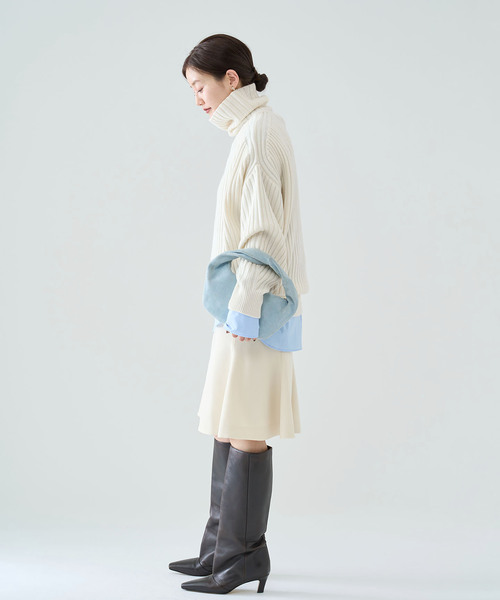新品　タグ付❗️ IENA CODE ビッグプルオーバー IENA（イエナ）の「CODE ビッグプルオーバー（ニット/セーター