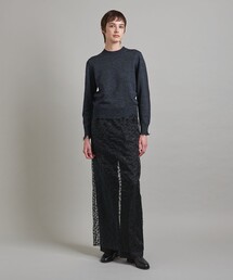LOEFF ロエフ クローバー エンブロイダリー スカート LOEFF（ロエフ）の「＜LOEFF＞クローバー エンブロイダリー スカート