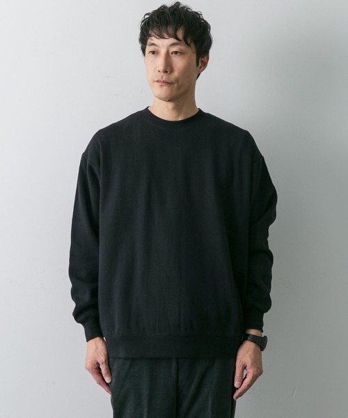 セール】コットン裏起毛クルーネックスウェット（スウェット）｜URBAN