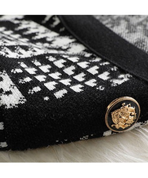 Miniministore(ミニミニストア)の「千鳥柄セットアップツイード風セクシー(スーツスカート・レディース・ブラック・フリー)」の19枚目の写真