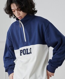 POLO BCS | POLO BCS(ポロ・ビーシーエス)別注スタンドハーフジップスウェットプルオーバー(スウェット)