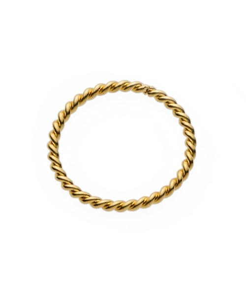 CENE（セネ）の「【CENE】セネ/ツイストピンキーリング（リング・レディース・ゴールド/シルバー・#5/#3/#1）」の7枚目の写真