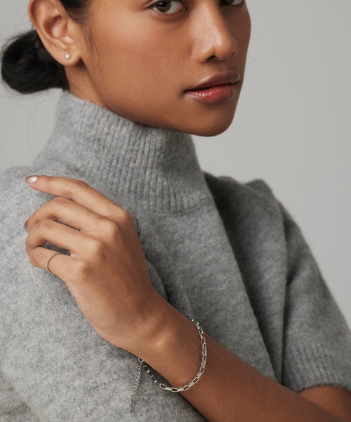 CENE（セネ）の「【CENE】セネ/ツイストピンキーリング（リング・レディース・ゴールド/シルバー・#5/#3/#1）」の12枚目の写真