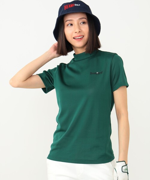 BEAMSGOLFダークグリーン モックネック BEAMS GOLF（ビームスゴルフ）の「〈WOMEN〉BEAMS GOLF ORANGE