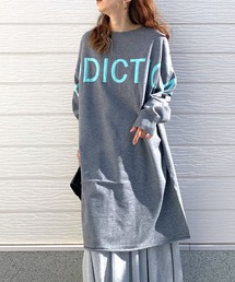 Q | オーバーロゴニット(ニット/セーター)