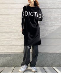 Q | オーバーロゴニット(ニット/セーター)